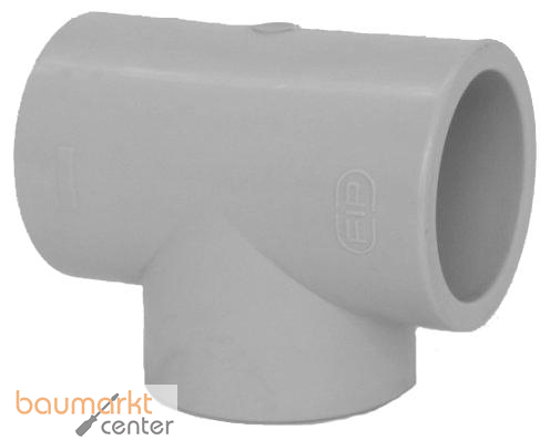 Aliaxis T-Stueck PP TIM 90 Grad 40mm zum Muffenschweissen