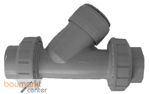 Aliaxis Schraegsitz-Rueckschlagventil m.Innen- gewinde VRUFM/EPDM R 1 Zoll