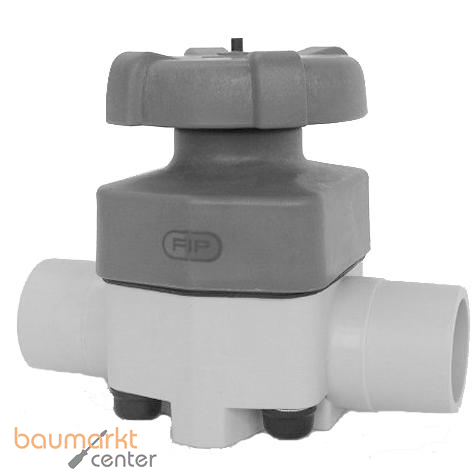 Aliaxis Membranventil mit SchweistutzenVMDM/ FKM d 90