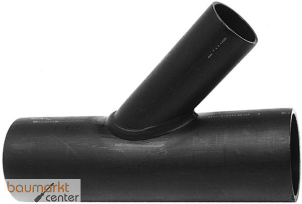 Aliaxis Abzweige 45 Gr., reduziert, PE 100, SDR 17 TWRBE-45 de 450/140