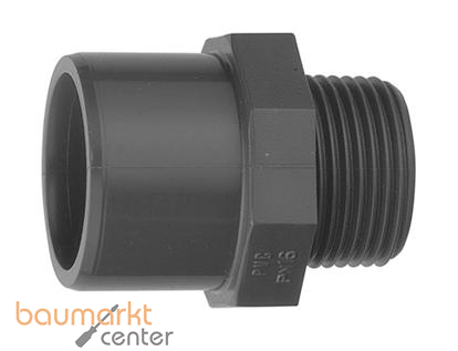 Aliaxis berg-Muffennippel PVC-U AG, d 75 x 90 x 3, AM3