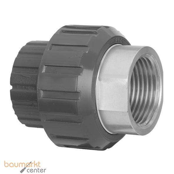 Aliaxis -Verschr. PVC-U/Ms. BIFOV d 63 x 2 PN 16 IG