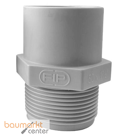 Aliaxis Uebergangsnippel, PP-H AG SDR 11 KBFM d 40