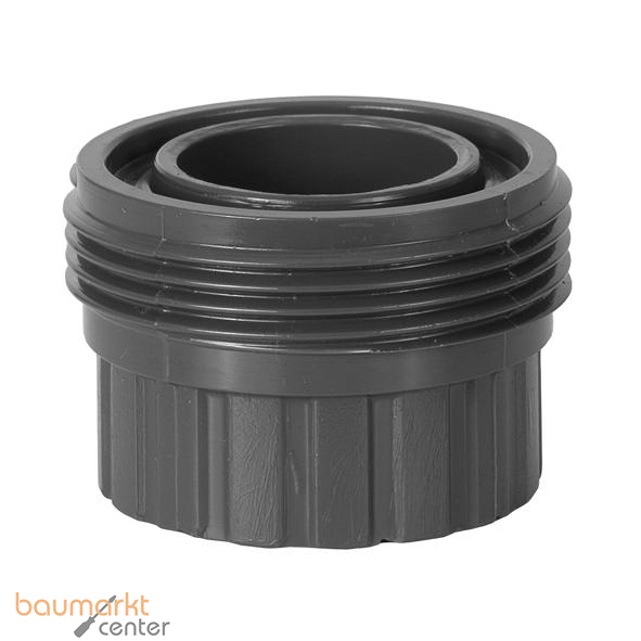 Aliaxis Einschraubteil PVC-U F-BIV d 90 x 4 PN10 Klebmuffe o. O-Ring