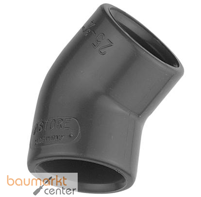 Aliaxis Winkel PVC-U 45 Gr., d 25, GY1