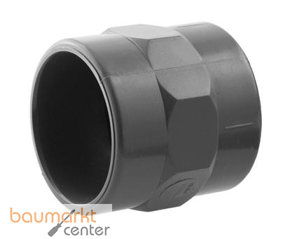 Aliaxis Muffe PVC-U PVC-U d 90 x 3, MA3