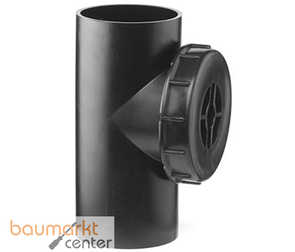 Aliaxis Putzstck f.PE Abfl.d 63/63 88,5 Grad schwarz