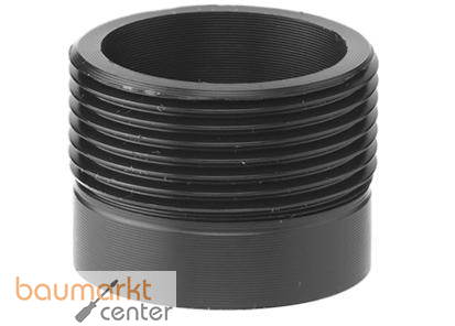 Aliaxis Stutzen mit AG f.PE Abfluss d 40/3/4" d 40/3/4