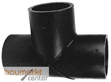 Aliaxis T-Stcke 90 Gr., PE 100, SDR 17, ge- schweit, unverstrkt, TWBE-90 de 800