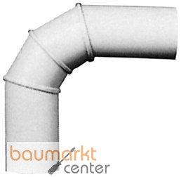 Aliaxis PP-H Segmentbogen 90 Gr., SDR 17,6 SWBM 90 d 140