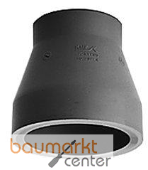 Aliaxis Reduktion PP 90 x 75 mm SDR 17,6 kurz zentr.formgespritzt z.Stumpfschweissen