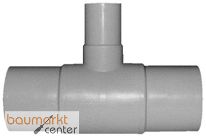 Aliaxis T-Stueck PP 125 x 90mm 90Gr.SDR 11 lang red.formgespritzt zum Stumpfschweissen