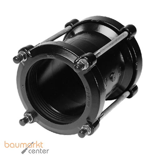 Aliaxis Kupplung (U-ST) URK DN 125 NBR Schr. Edelstahl FRIAGRIP