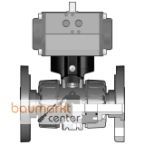 Aliaxis 2/2-Wege-Kugelhahn PP VKD d32 PN10 VKDOM/CP-DA-EPDM