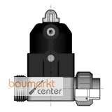 Aliaxis 2/2-W-Membranventil CM/CP, PP, Typ 186, Vschr. Schweim.,Heizele.MS.,NC,d20 FKM