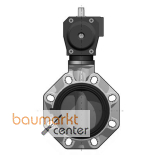 Aliaxis 2/2-W-Industrie-Absperrklappe FKOA/CP ABS, d110, EPDM, NC