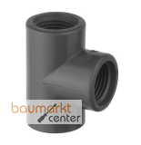 Aliaxis T-Stck PVC-U 90 Gr., R 1 1/4, TI2