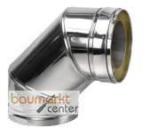 Bertrams DW-D Segmentbogen 90 Grad, d:100 Bertrams DW-D Segmentbogen 90 Grad, d:100