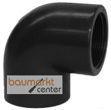 Aliaxis -Winkel 90Gr. PVC-U GIFV d 110 x 4" PN16 Klebmuffe/Gewindeanschluss