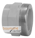 Aliaxis Uebergangsmuffe PP MIMM 20mm x 1/2" mit Schweissenden