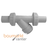 Aliaxis Schraegsitz-Schmutzfaenger m.PP-LS Stutzen RVUBM/EPDM d 20