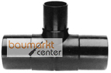 Aliaxis T-Stck 90 Gr., lang, reduziert, PE100 SDR 11, TRDE d 200/110