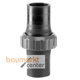 Aliaxis Verschraubung PE 100 BBE/L-EPDM 20mm SDR 11 formgespritzt m.lg.Schweissenden