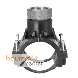 Aliaxis Ventilanb.arm.berg.PEHD/Rotguss VAM RG d 110 x Rp 1 1/2 FRIALEN